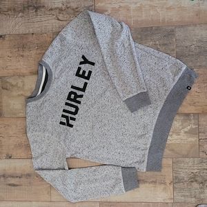 Hurley crewneck light weight sweatshirt size medium grey